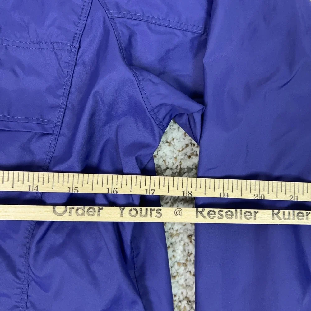 Columbia Jacket Mens Small‎ Blue Full Zip Windbreaker Lightweight Hiking Gorp